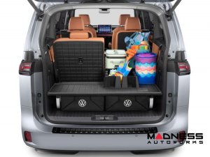 Volkswagen ID. Buzz Cargo Liner Set - MuddyBuddy - w/ Rear Seat Back Cover Volkswagen ID. Buzz Cargo Liner Set - MuddyBuddy - w/ Rear Seat Back Cover